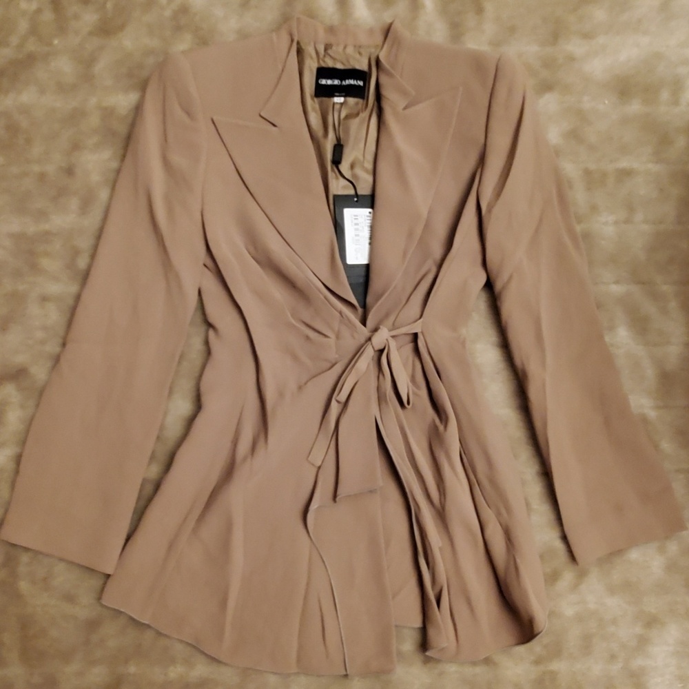 Giorgio Armani Tan Blazer